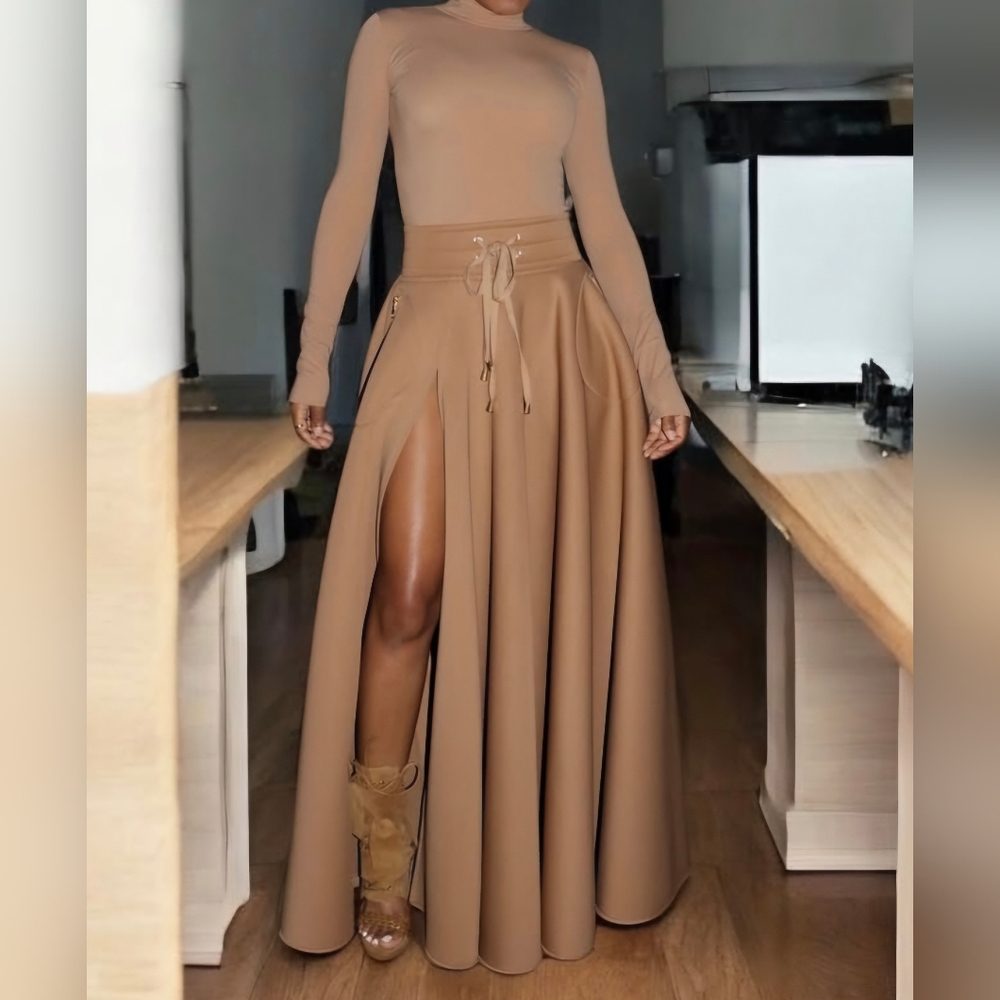JBailey Original Brand Ballroom Skirt with Slit